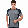 Men's Polyester dual tone running Tee